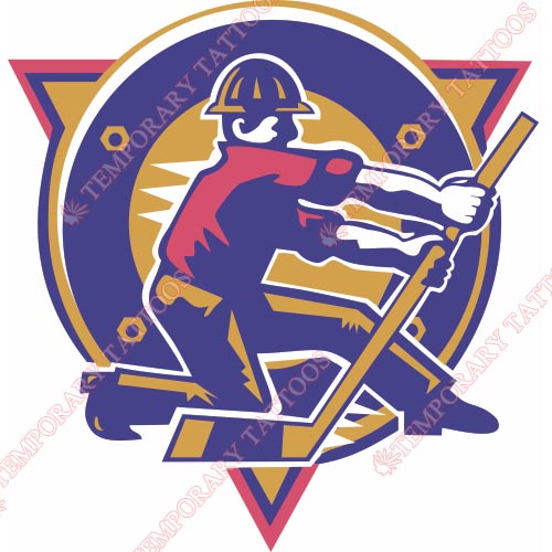 Edmonton Oilers Customize Temporary Tattoos Stickers NO.151